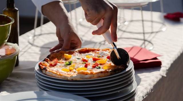 La pizza sfornata a Sa Sida